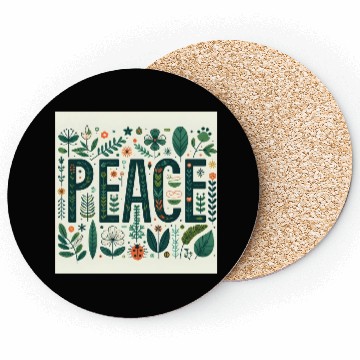 Discover Peaceful Botanical  Coasters