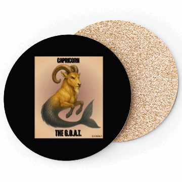 Discover Capricorn The Mythical Sea Goat Coasters