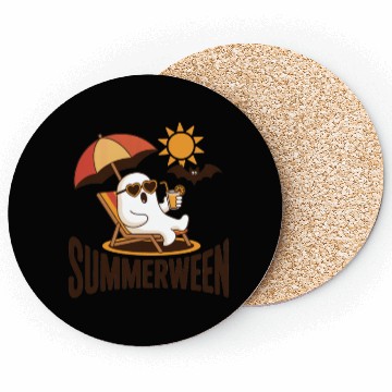 Discover Summerween Beach Ghost Coasters
