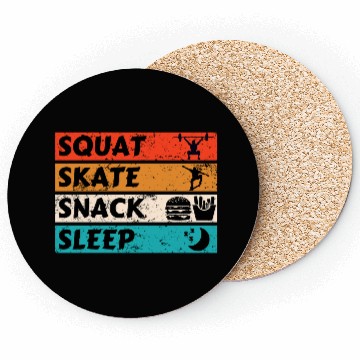 Discover Bold Motivational Lifestyle Poster Coasters