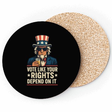 Discover Vote Like It Matters - Democracy Defender Coasters