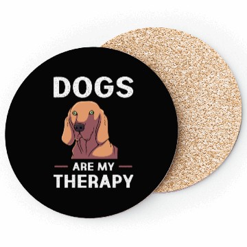 Discover Therapy Dog Treatment Dog Lover Coasters