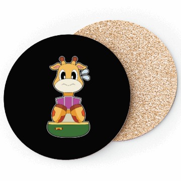 Discover Giraffe Poker Poker cards Coasters