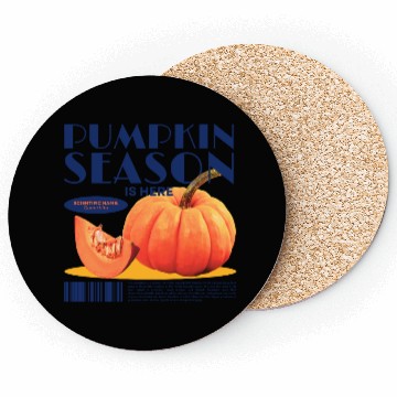 Discover Pumpkin Season Coasters