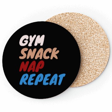 Discover Fitness Motivation Script Coasters