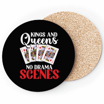 Discover Pinochle Trick Taking Game Drama King Queen Coasters