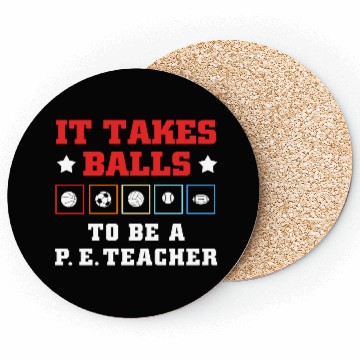 Discover Physical Education School PE Teacher Coasters