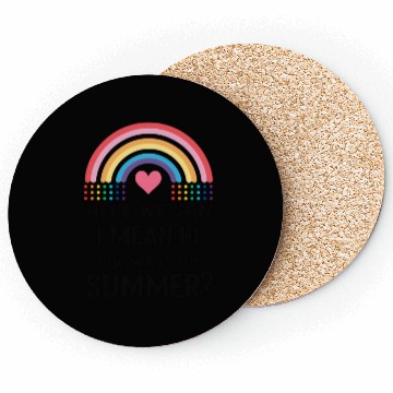 Discover Vibrant Summer Celebration Rainbow Coasters