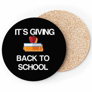 Discover It's giving back to school Coasters