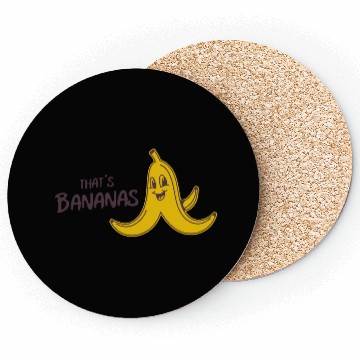 Discover Whimsical That's Banana Character Coasters