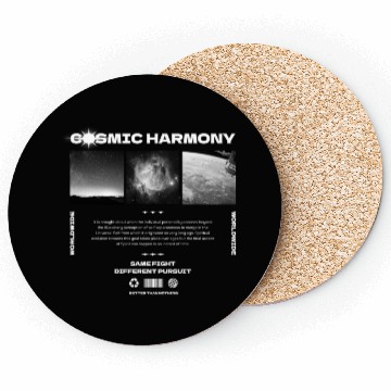 Discover Celestial Space and Night Sky Artwork Coasters