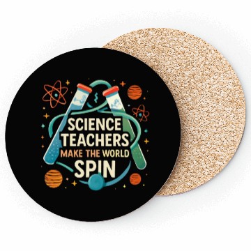 Discover Science Teacher Galaxy – Make the World Spin Coasters