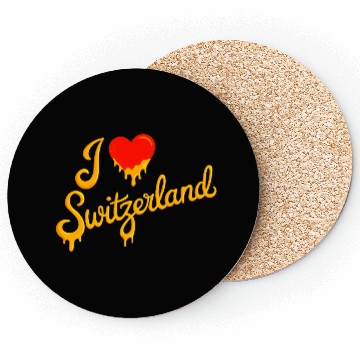 Discover I love Switzerland Coasters