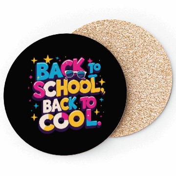 Discover Back to School, Back to Cool Retro Coasters
