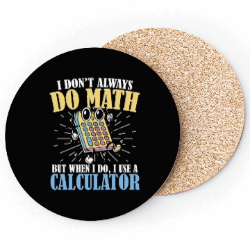Discover Mathematician Math Teacher Mathematics Coasters