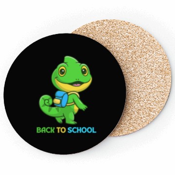 Discover LIZARD BACK TO SCHOOL Coasters