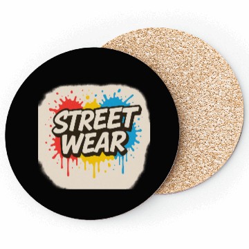 Discover Vibrant Street Wear Graffiti Style Coasters