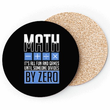 Discover Mathematician Math Teacher Mathematics Coasters
