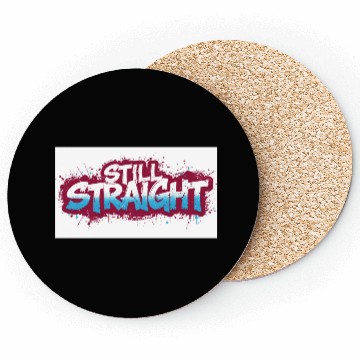 Discover Still Straight American Patriotic Coasters
