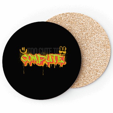 Discover Graffiti Style Complate Design Coasters