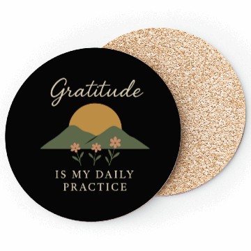 Discover Gratitude Mindfulness Positive Affirmation Daily Coasters