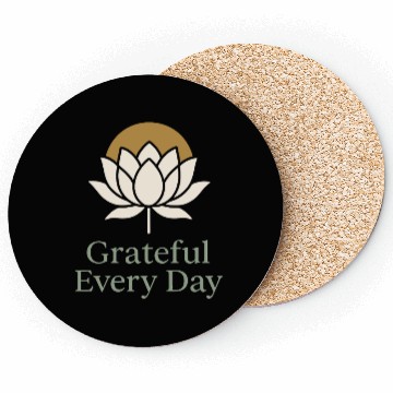 Discover Gratitude Mindfulness Positive Affirmation Daily Coasters