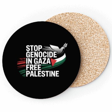 Discover Free Palestine Now – End Genocide in Gaza Coasters