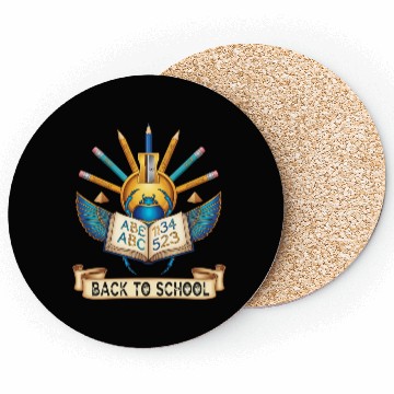 Discover Back to School – Egyptian Inspired Design Coasters