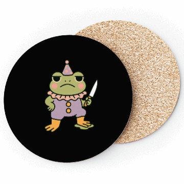 Discover Grumpy Froggy Birthday Costume Coasters