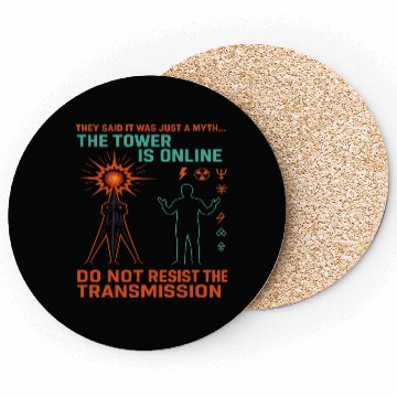 Discover Signal 1 – Do Not Resist the Transmission Coasters