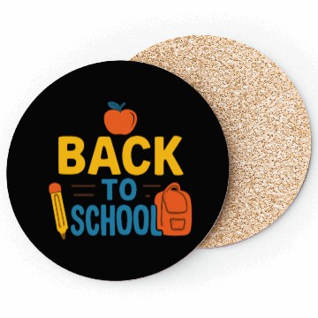 Discover Back to School Celebration Coasters