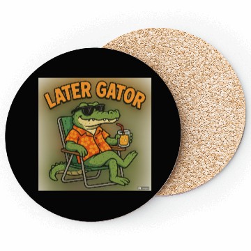 Discover Relaxed Gator Vacation Coasters