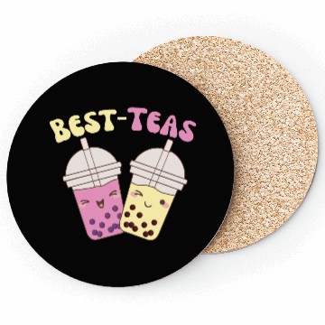 Discover Best-Teas Cute Kawaii Bubble Tea Boba Tea Coasters