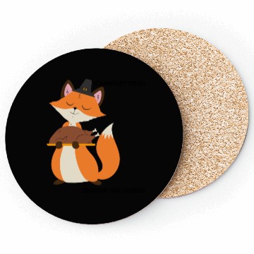 Discover Fox with Roasted Turkey Coasters