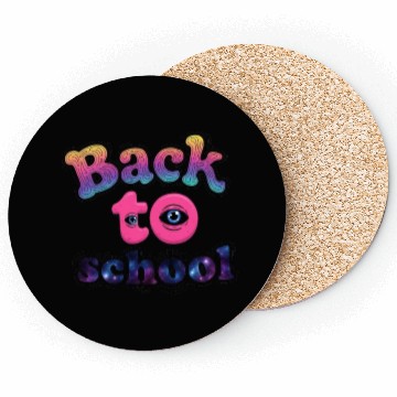 Discover Back to School Coasters