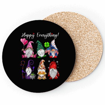Discover Happy Everything Gnomes Every Seasons All Year Coasters