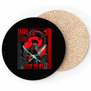 Discover Cyberpunk Samurai with Dragon Coasters