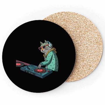 Discover DJ Meow: Beats, Bass & Catitude Coasters