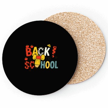 Discover Back to School Celebration Coasters