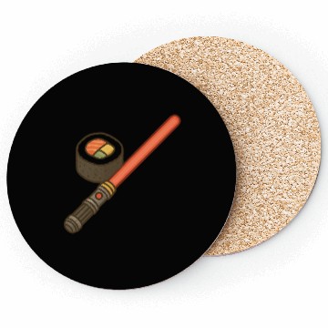 Discover Sushi Ninja Lightsaber Coasters