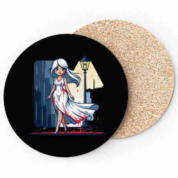 Discover THE LADY IN STREET Coasters