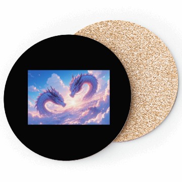Discover Celestial Dragon Duo Coasters