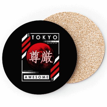 Discover Tokyo Sunset Awesome Coasters