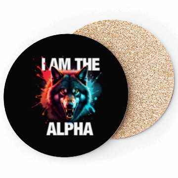 Discover I Am The Alpha Wolf Coasters