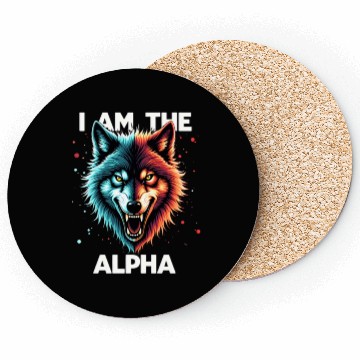 Discover I Am The Alpha Wolf Coasters