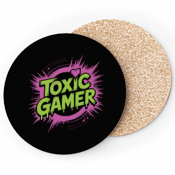 Discover Toxic Gamer Coasters