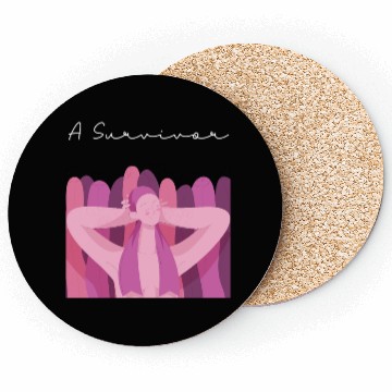 Discover Serene Summer Girl Illustration Coasters