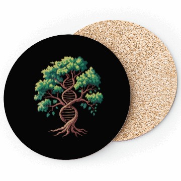 Discover Tree of Life with DNA Spiral Coasters