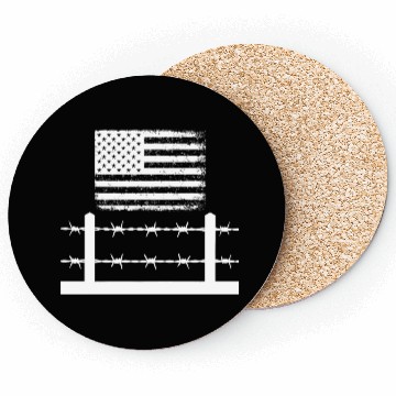 Discover Barbed wire America Coasters