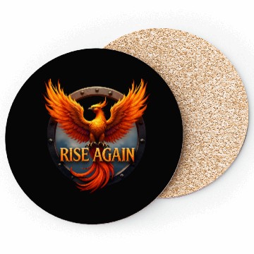 Discover Phoenix Rising Empowerment Design Coasters